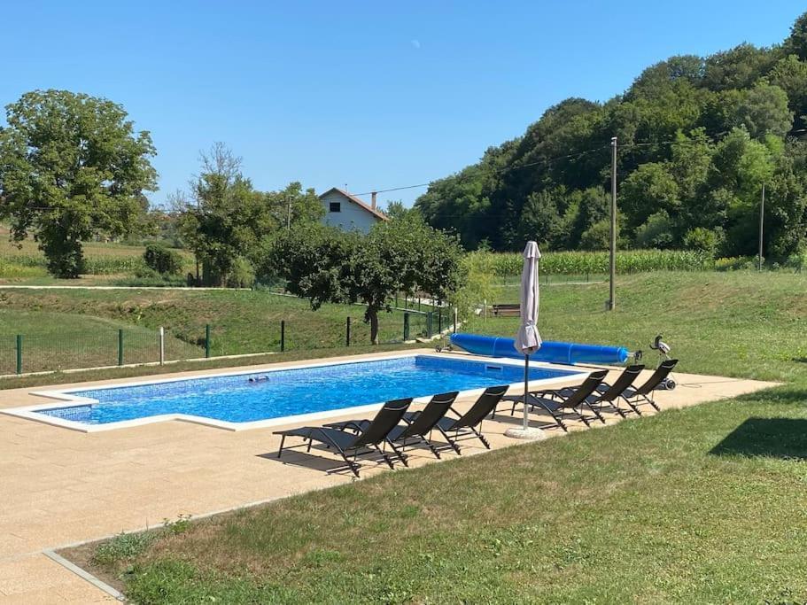 Ruralna Kuca 'Villa Zagorka' Za Odmor Sa Bazenom I Bocalistem Donja Pacetina エクステリア 写真