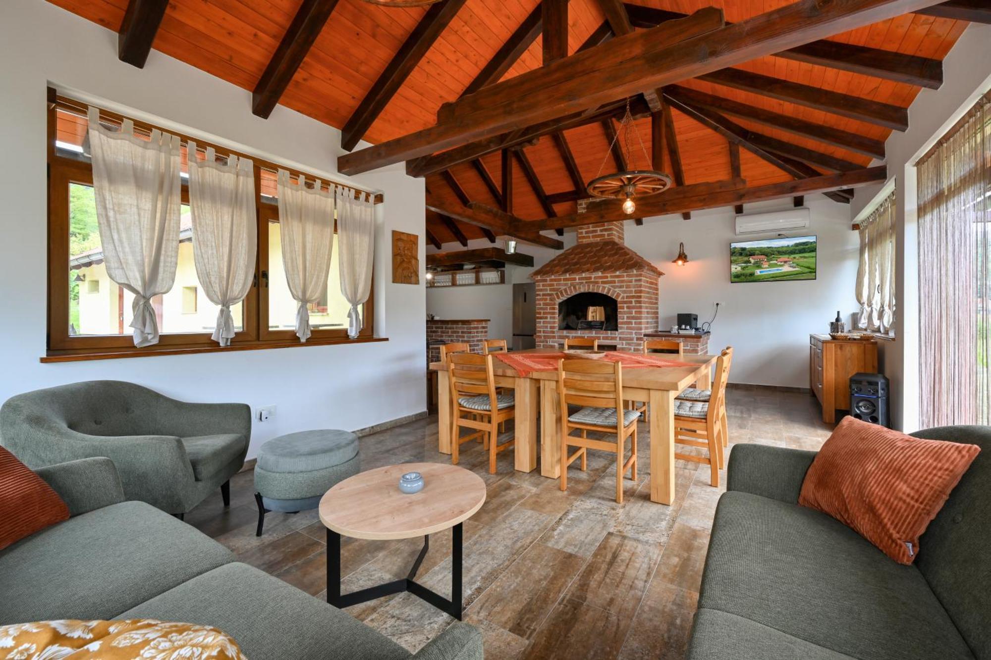 Ruralna Kuca 'Villa Zagorka' Za Odmor Sa Bazenom I Bocalistem Donja Pacetina エクステリア 写真